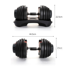 Home Gym Equipment 24kg 40kg Weights Lifting Training Adjustable Dumbbell